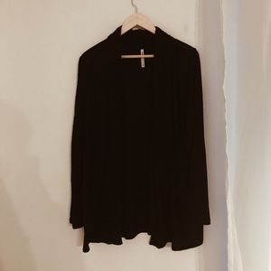 Simple Black Cardigan